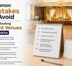 how to choose event venue in Dwarka